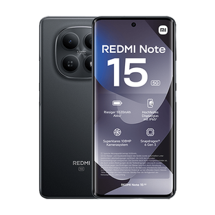 Xiaomi Redmi Note 15 4G Dual Sim 8GB RAM 256GB - Black