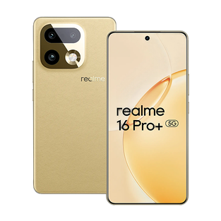 Realme 16 Pro+ 5G Dual Sim 12GB RAM 512GB - Master Gold