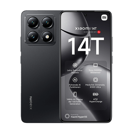 Xiaomi 14T 5G Dual Sim 12GB RAM 256GB - Black