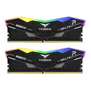 RAM TeamGroup T-Force Delta DIMM 32GB Dual-Kit DDR5-6000 CL30 - RGB Black