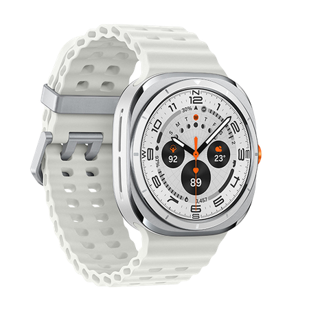 Watch Samsung Galaxy Watch Ultra L705 (2025) 47mm LTE Region East - Titanium White