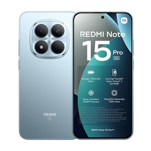 Xiaomi Redmi Note 15 Pro 5G Dual Sim 8GB RAM 512GB - Blue